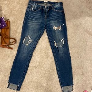 bp hole jeans